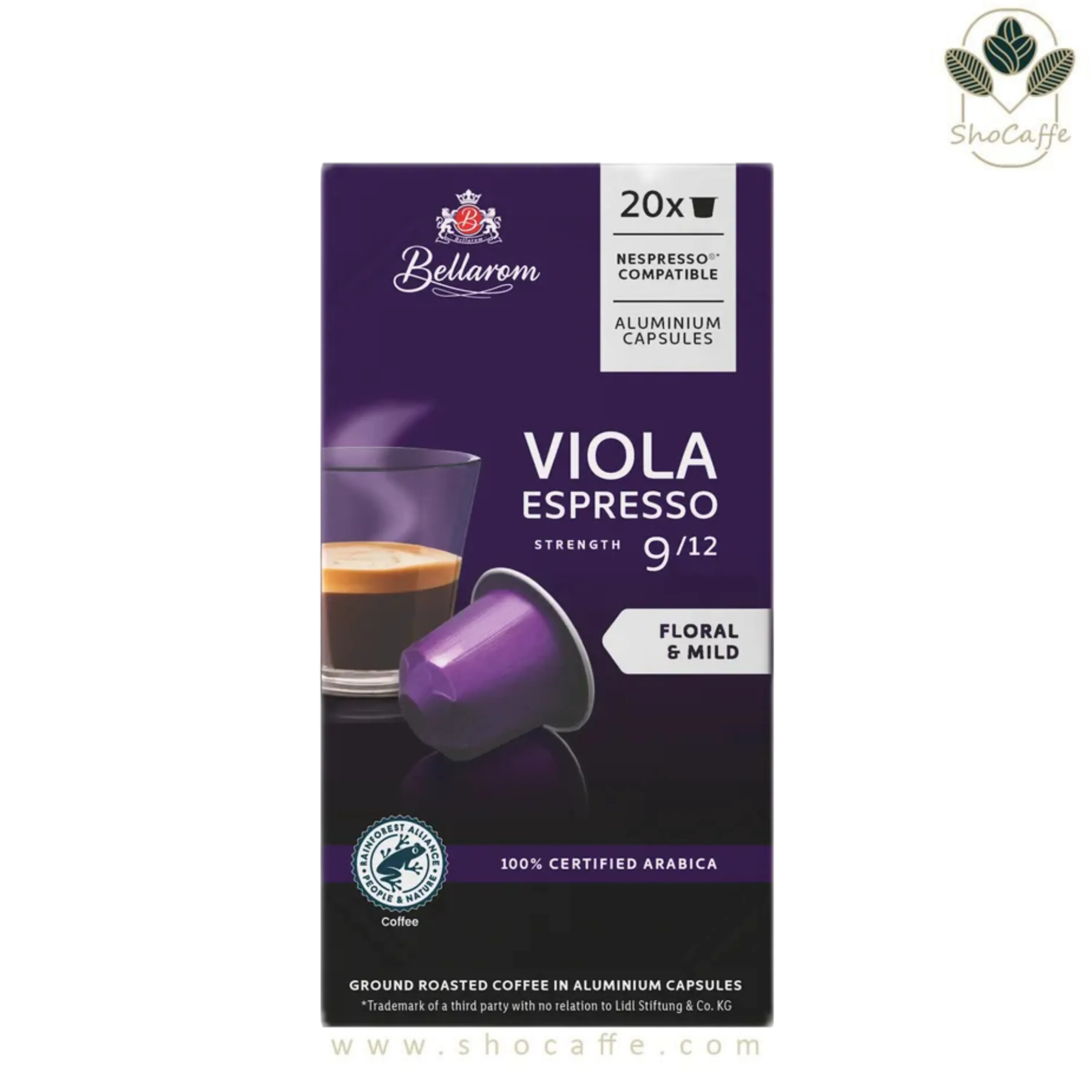 کپسول قهوه نسپرسو بلاروم ویولا اسپرسو Bellarom Viola Espresso کپسول قهوه نسپرسو بلاروم ویولا اسپرسو Bellarom Viola Espresso